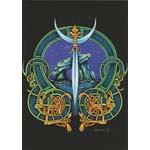 Celtic Sword Greeting Card 6 pack