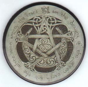 Image for Large Moon Pentagram Magnet