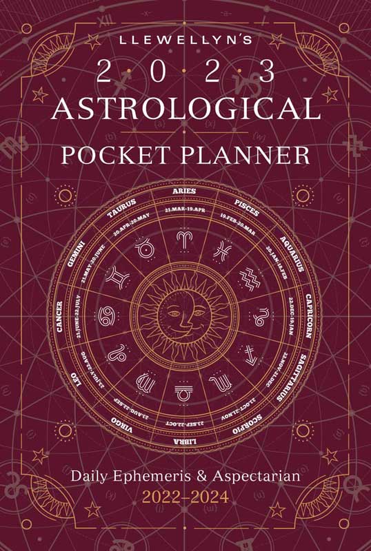 2023 Astrological Pocket Planner by LlewellynAzuregreen