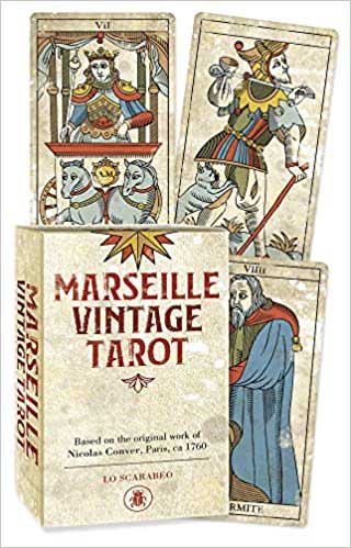 Marseille Vintage tarot-Azuregreen