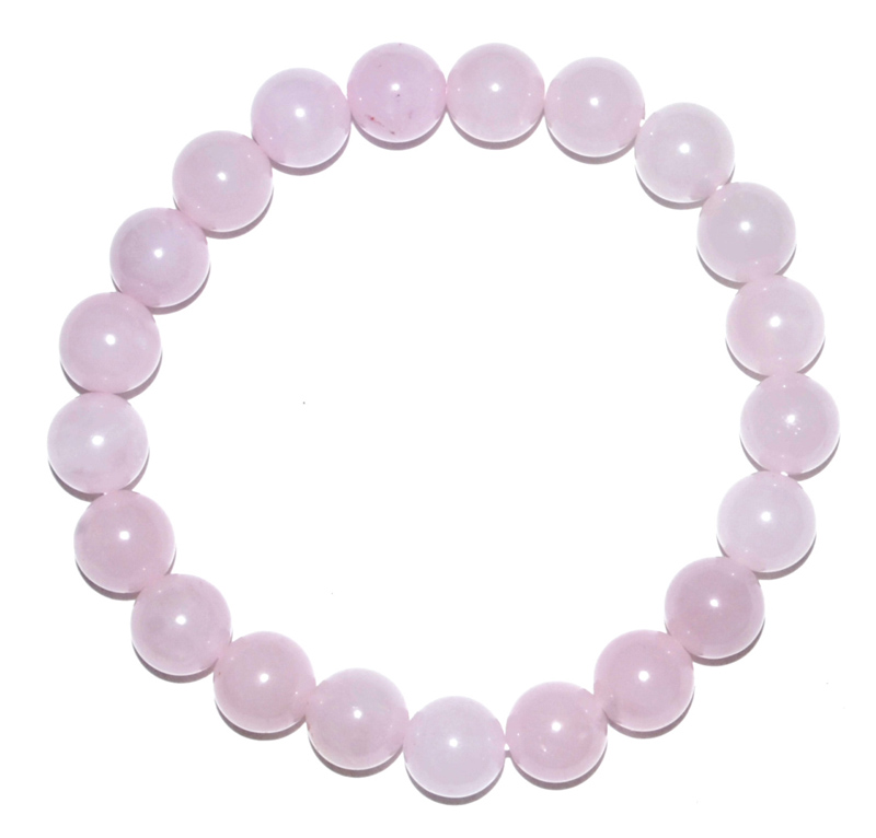 8mm Rose Quartz bracelet-Azuregreen