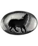 Wolf mystical stone