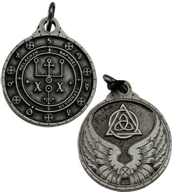 Raphael talisman silver color