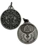 Raphael talisman silver color