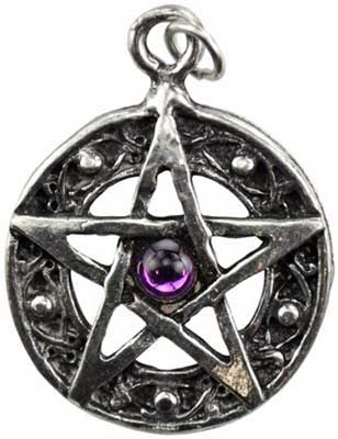 Protected Life Pentacle amulet