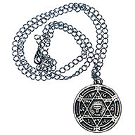 Solomon's Hexagram amulet