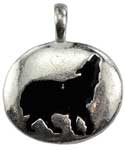 Wolf totem amulet