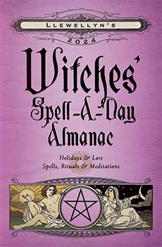 2024 Witches Spell A Day Almanac by Llewellyn
