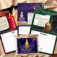 2026 Candle Magic Spell calendar