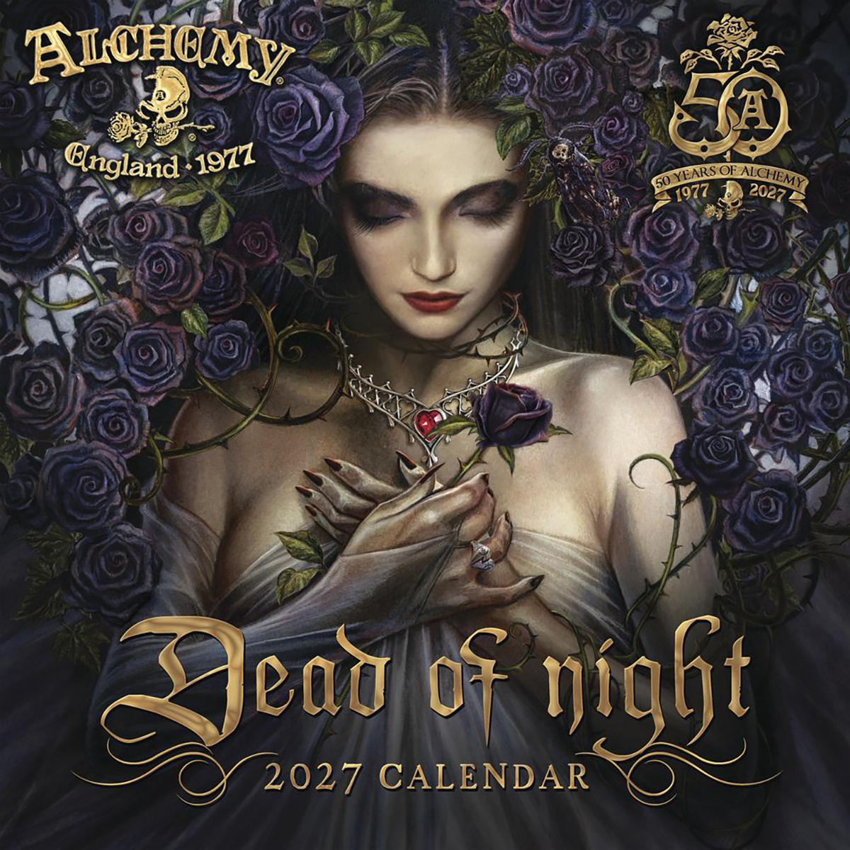 2027 Alchemy Gothic Calendar by Llewellyn