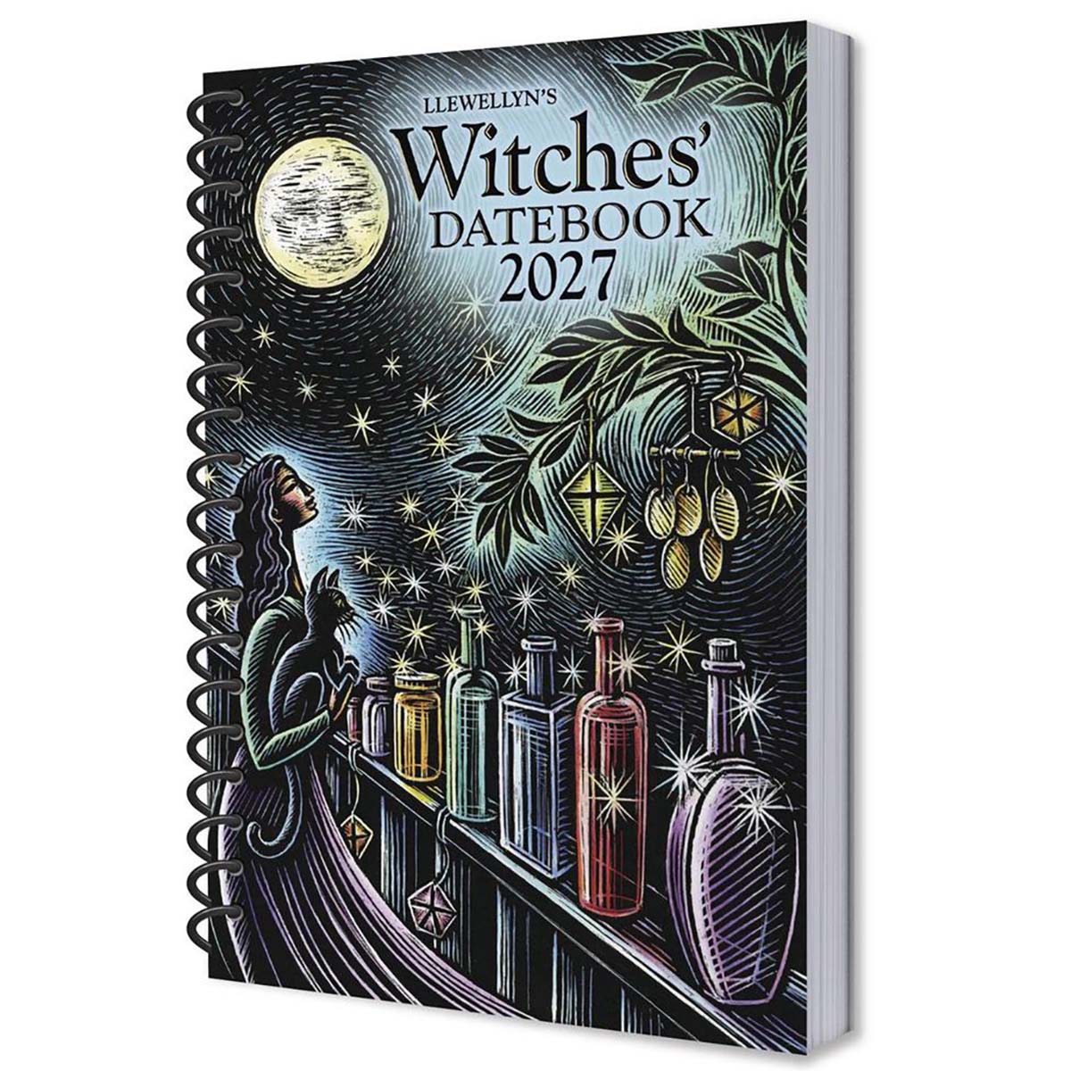 2027 Witches Datebook by Llewellyn