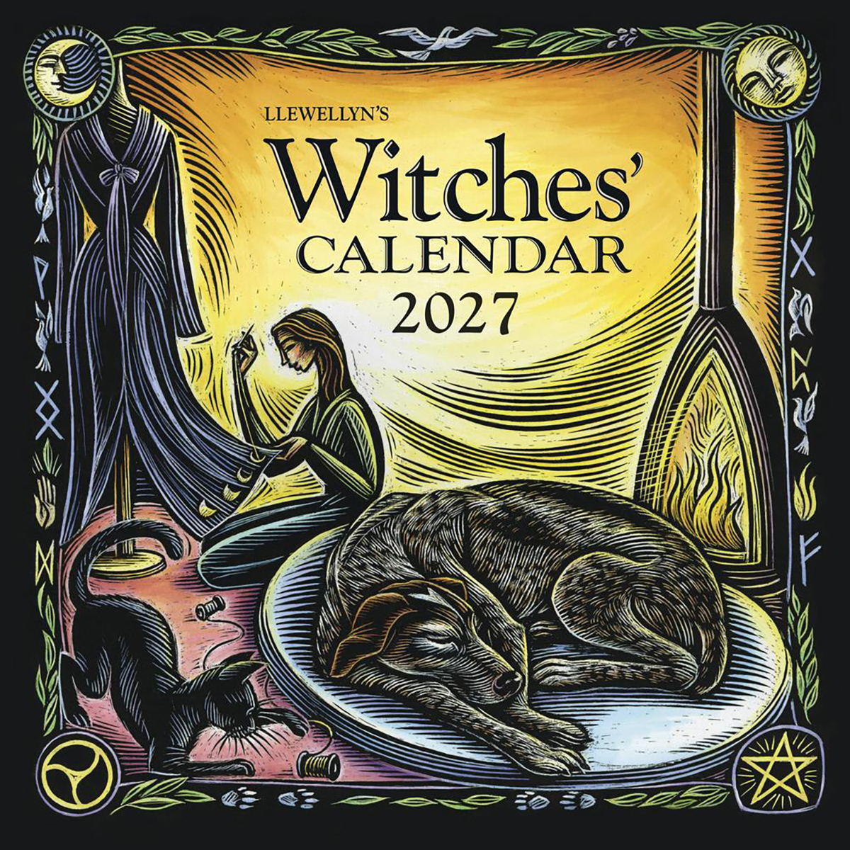 2027 Witches Calendar by Llewellyn