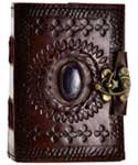 Stone Eye leather blank book w/ latch