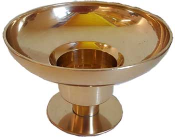 Brass Universal candle holder 4 1/4