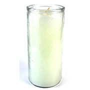 White 14-day jar candle