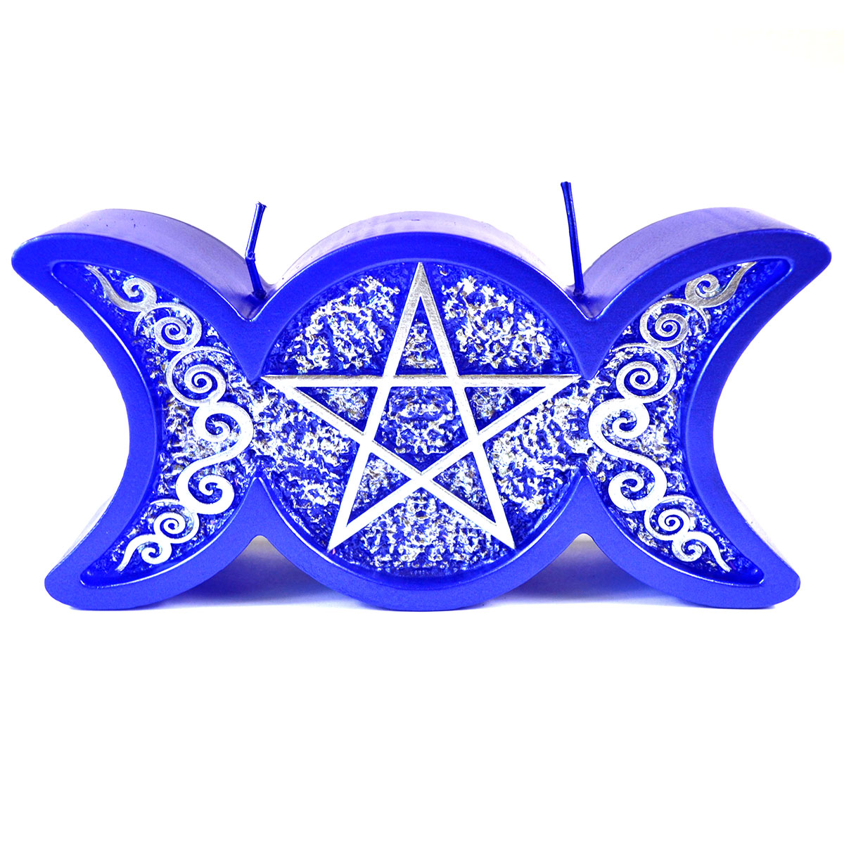 Purple Triple Moon candle