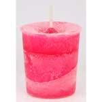 Love Herbal votive - bright pink