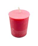 Jasmine Rose Palm Oil Votive Candle