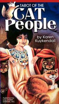 Cat People tarot  deck by Karen Kuykendall