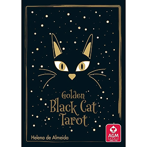 Golden Black Cat by Helena De Almeida