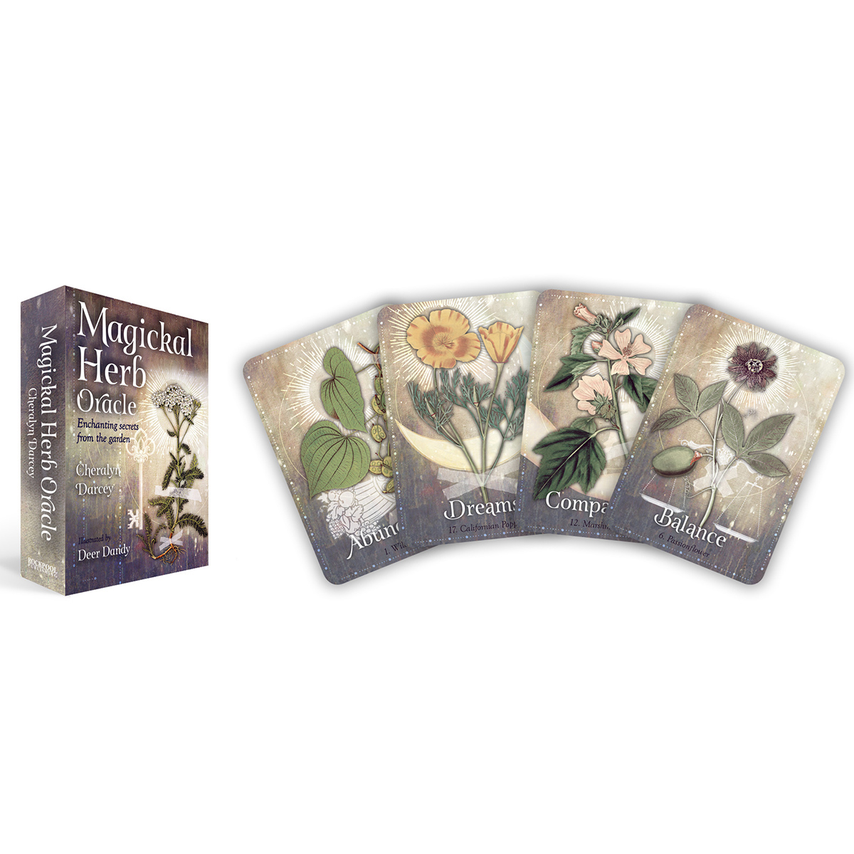 Magickal Herb oracle by Deer Dandy