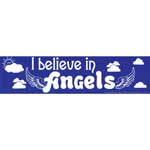 I Believe In Angels bumper sticker