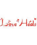 Love Heals bumper sticker