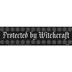 Protected By Witchcraft bumper sticker