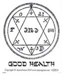 Good Health bumper sticker