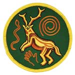 Paleo Shaman iron-on patch 3
