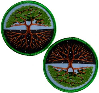 Tree of Life iron-on patch 3