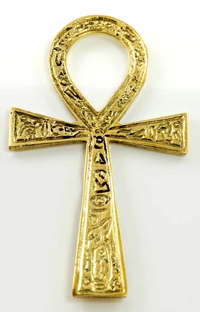 Ankh brass 2 3/8