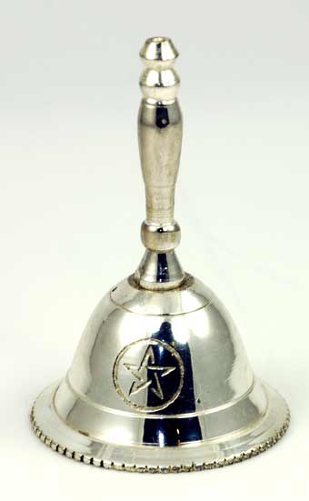 Altar Bell with Pentagram Design 2 1/2