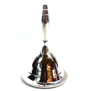 Unadorned altar bell 2 1/2