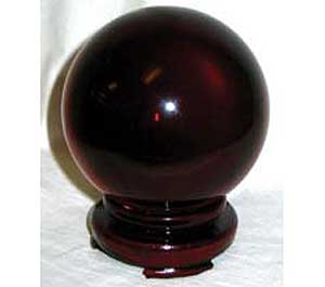 Red Gazing Ball 80mm