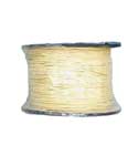 Cream Waxed Cotton cord 1mm 100 yds