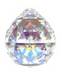 30mm AB egyptian crystal