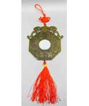 Feng Shui hanging Bagua Mirror Dragons