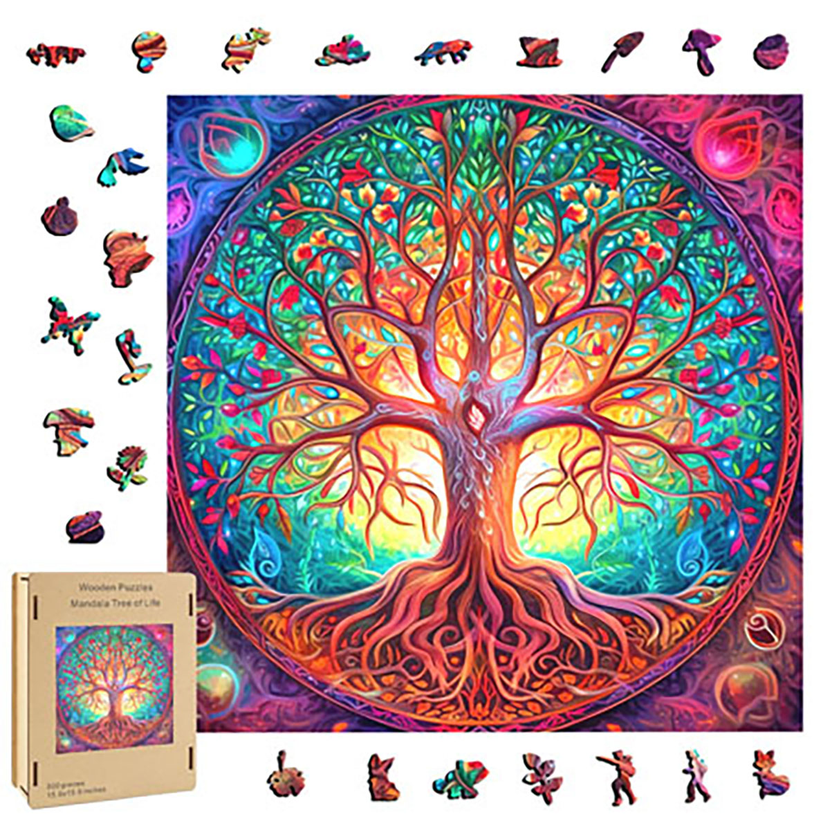 Tree of Life wood puzzle