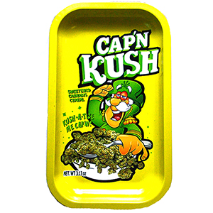 Cap'n Kush rolling tray