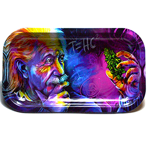 Einstein rolling tray