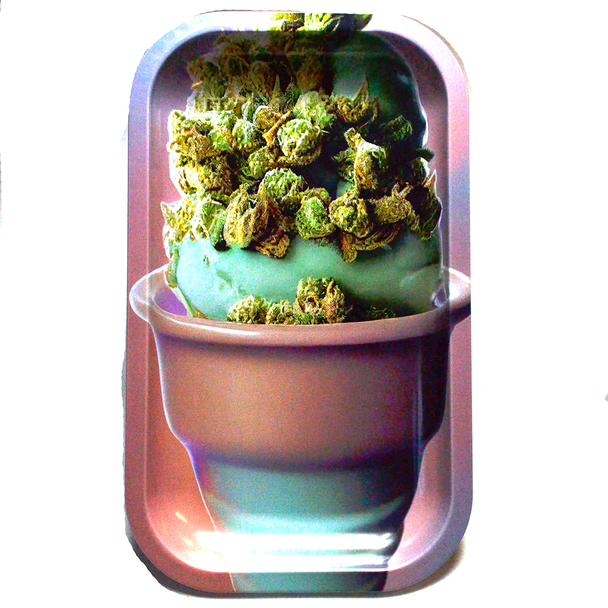 Buds rolling tray