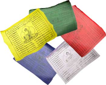 Tibetan Buddha prayer flag 8