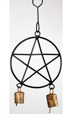 Pentagram wind chime 5