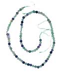 4mm  Rainbow Fluorite beads