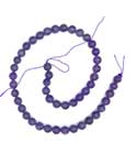 8mm Amethyst beads