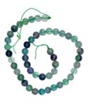 8mm Rainbow Fluorite beads