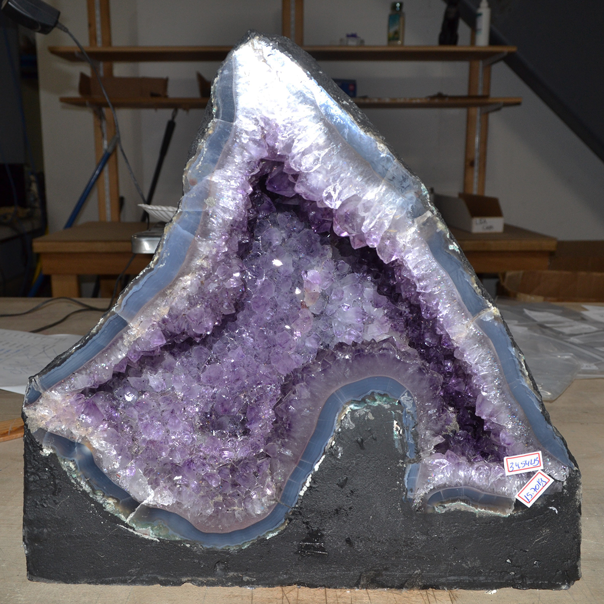 34.5# Amethyst cathedral