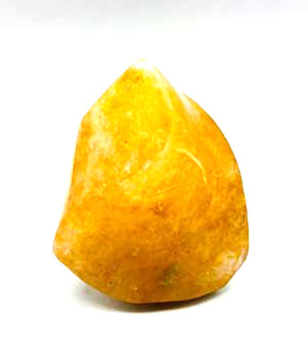 Hematoid Quartz Yellow flame shape