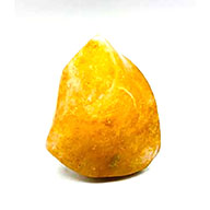 Hematoid Quartz Yellow flame shape
